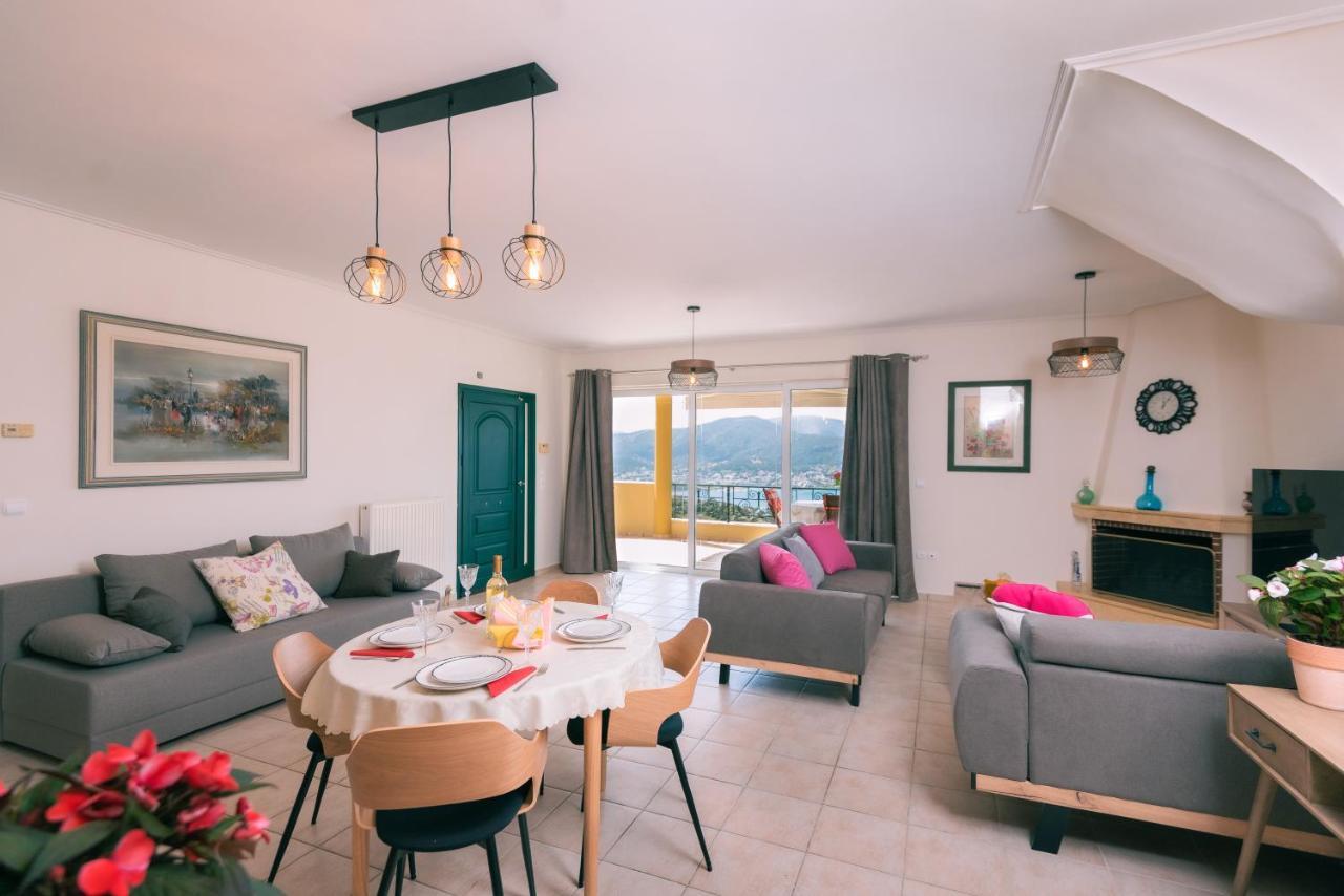 Georgia'S Holiday Apartment With Amazing Sea View Pórto Ráfti 外观 照片