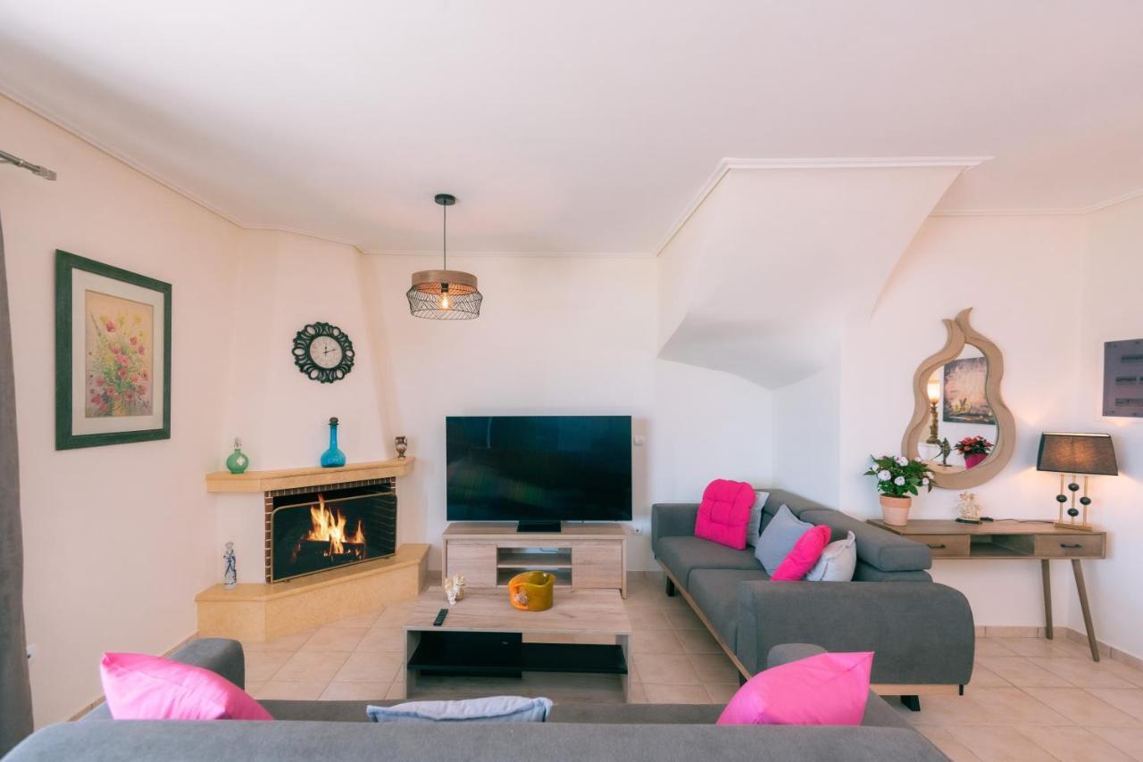 Georgia'S Holiday Apartment With Amazing Sea View Pórto Ráfti 外观 照片