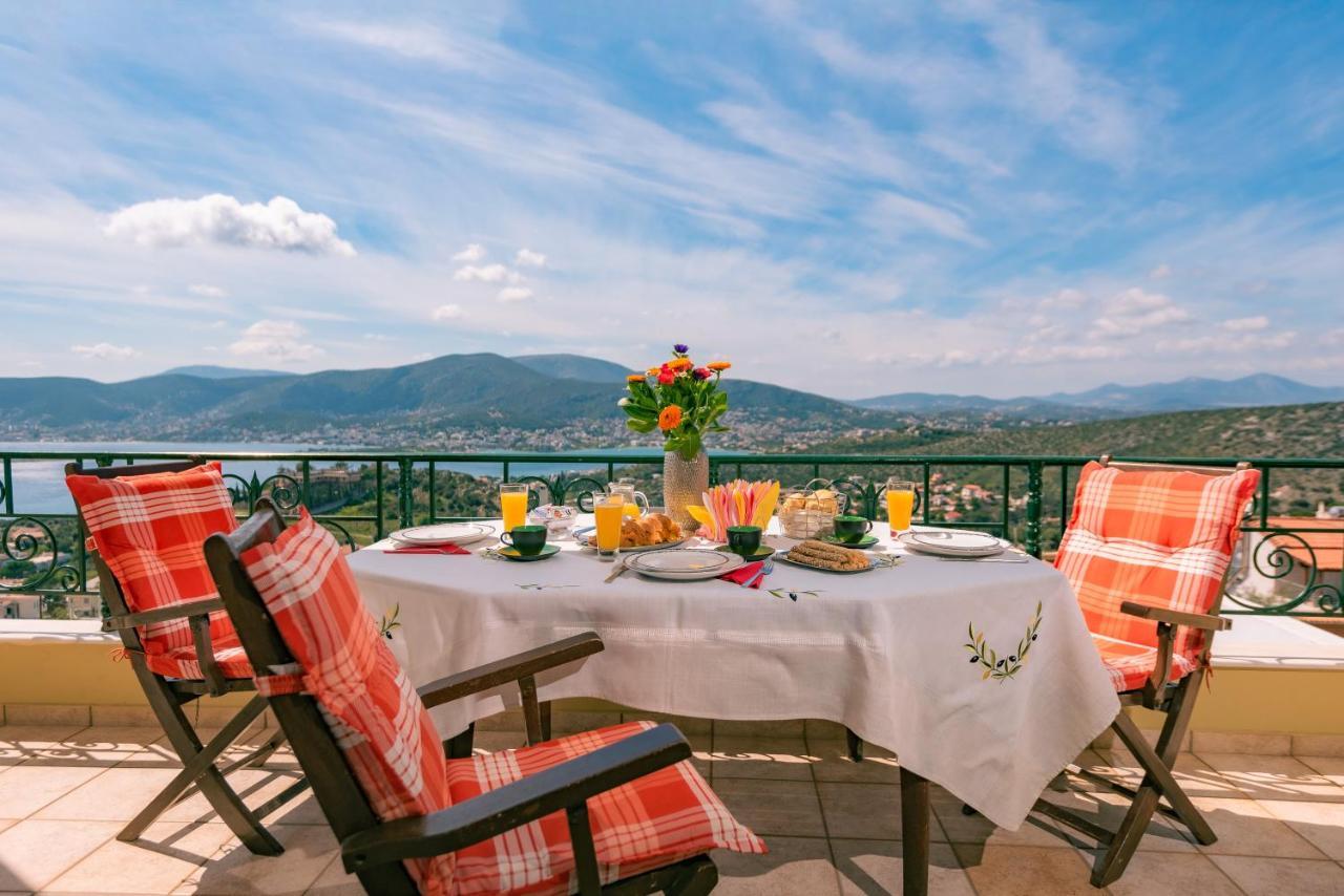 Georgia'S Holiday Apartment With Amazing Sea View Pórto Ráfti 外观 照片