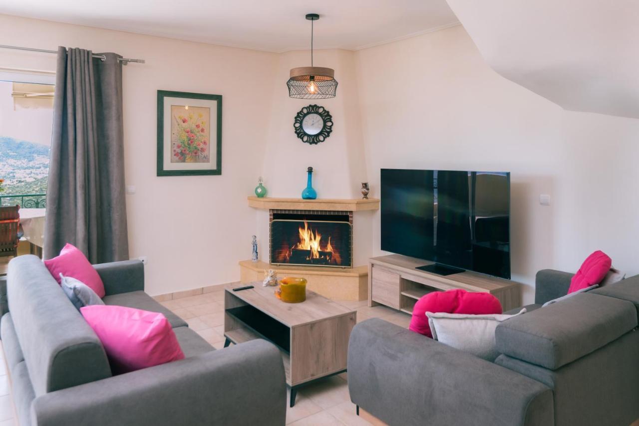 Georgia'S Holiday Apartment With Amazing Sea View Pórto Ráfti 外观 照片